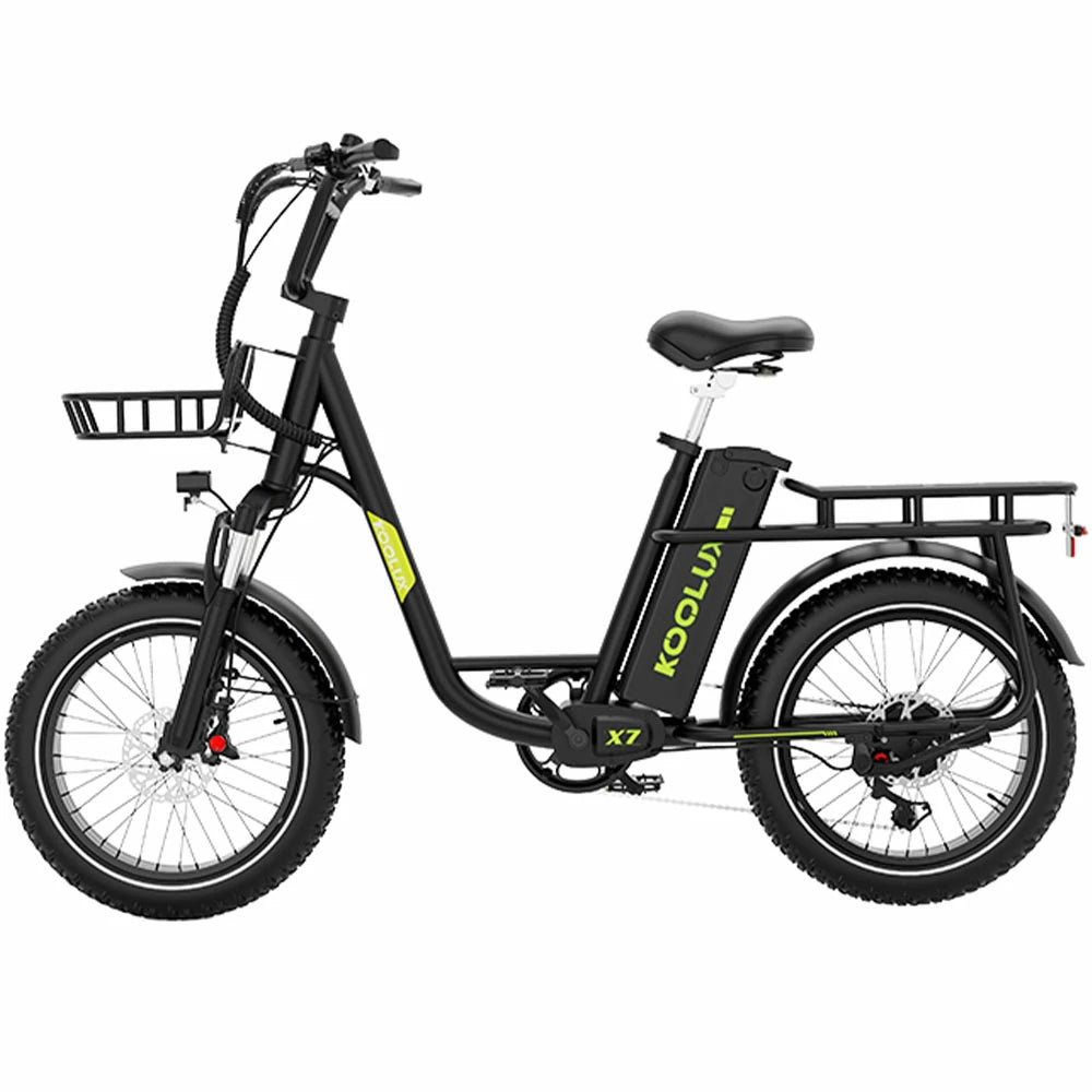 KOOLUX X7 (EU) E-Bike | 750W Motor, 50km/h, 80-120km Range, 20