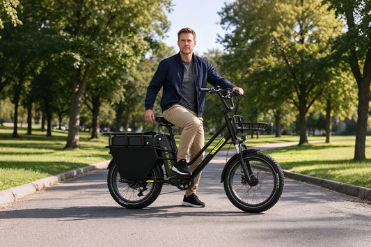 How to Carry Groceries on a KOOLUX E-Bike